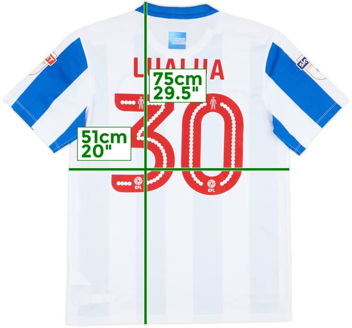 2016-17 Brighton Match Issue Home Shirt Lualua #30