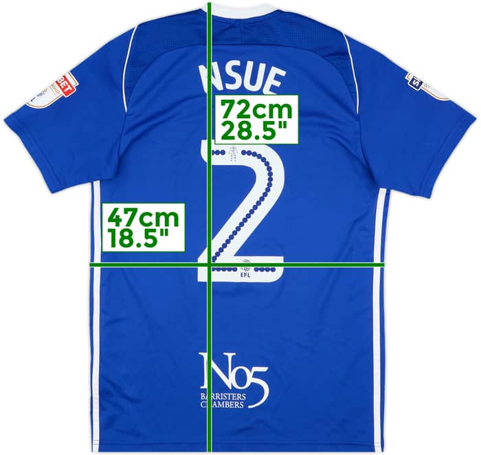 2017-18 Birmingham Match Issue Home Shirt Nsue #2