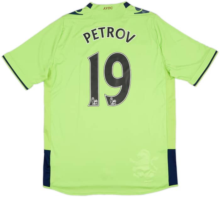 2012-13 Aston Villa Away Shirt Petrov #19 - 9/10 - (L)