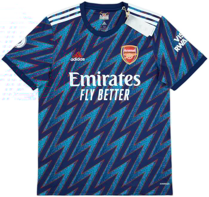 2021-22 Arsenal Third Shirt Aubameyang #14 (M)