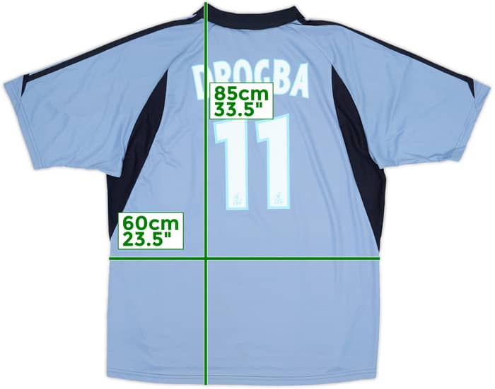 2003-04 Olympique Marseille Third Shirt Drogba #11 (L)