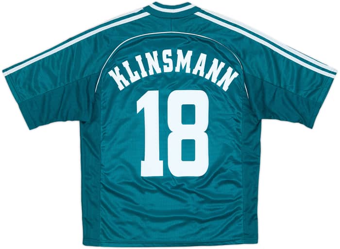 1998-00 Germany Away Shirt Klinsmann #18 (M)