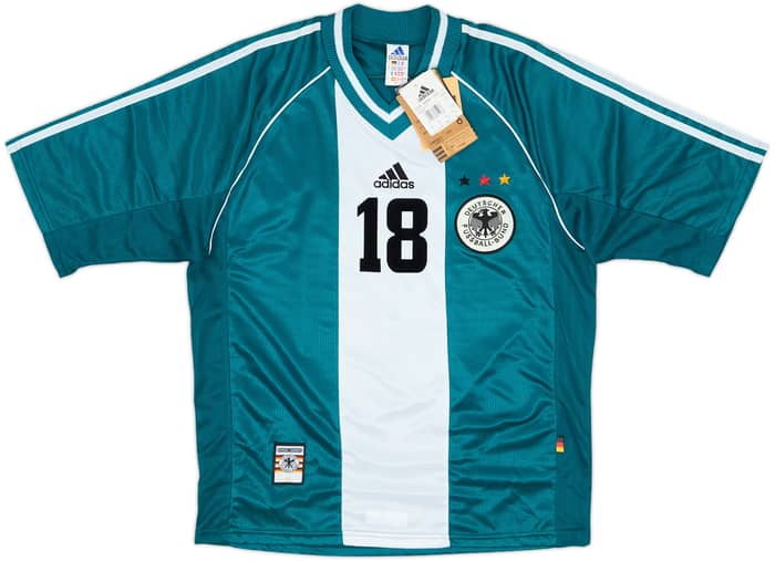 1998-00 Germany Away Shirt Klinsmann #18 (M)