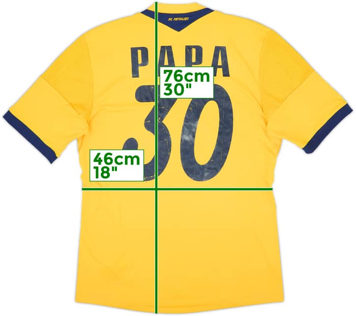 Camiseta de local del Metalist Kharkiv 2013-14 Papa #30 (M)