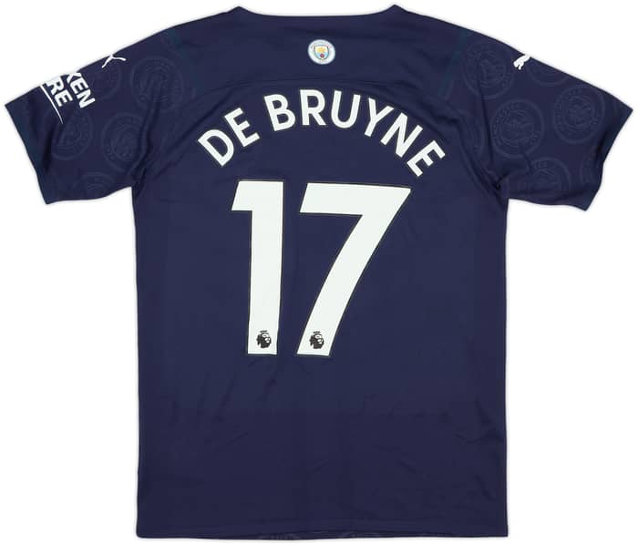 2021-22 Manchester City Authentic Third Shirt De Bruyne #17 (M)