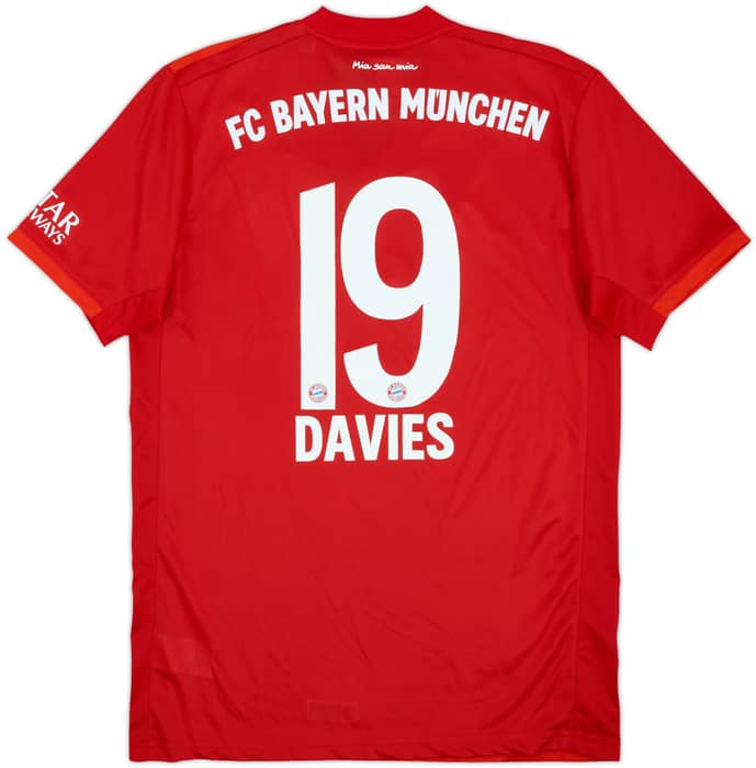 2019-20 Bayern Munich Home Shirt Davies #19 (M)