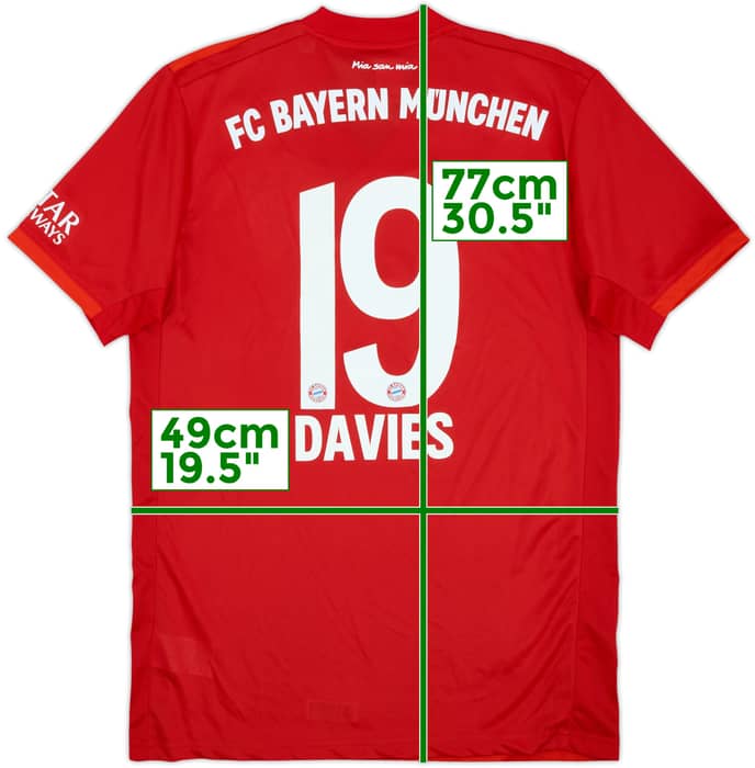 2019-20 Bayern Munich Home Shirt Davies #19 (M)