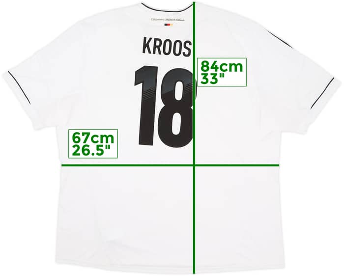 2012-13 Germany Home Shirt Kroos #18 - 8/10 - (3XL)