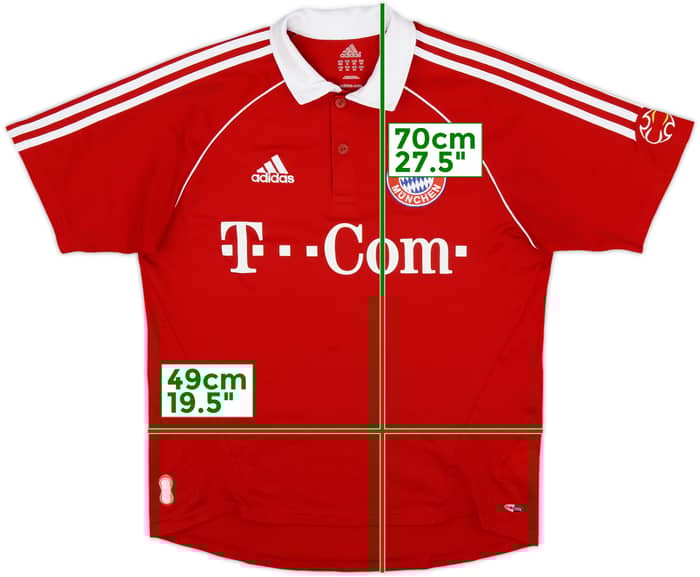 2006-07 Bayern Munich Home Shirt - 9/10 - (XL.Boys)