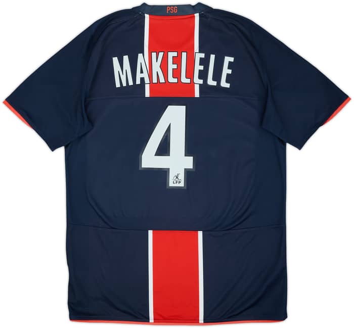 Camiseta de local del Paris Saint-Germain 2008-09 Makelele #4 - 7/10 - (M)