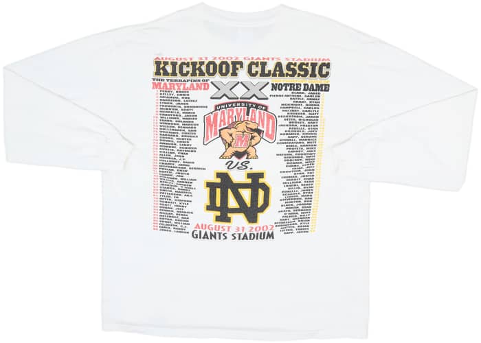 2002 Kickoff Classic Graphic L/S Tee - 7/10 - (XL)