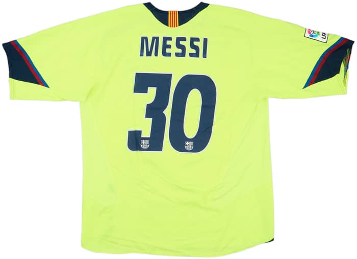 2005-06 Barcelona Away Shirt Messi #30 - 6/10 - (XXL)