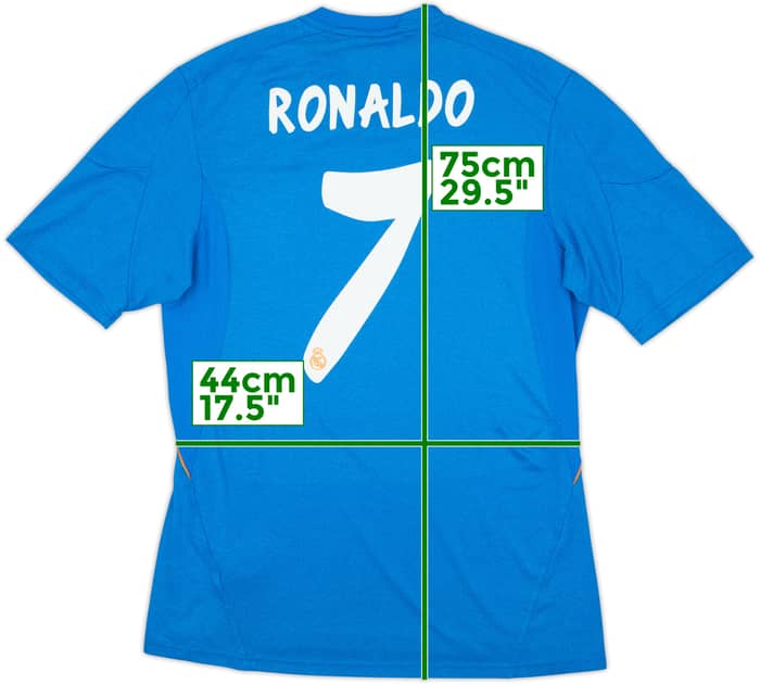 2013-14 Real Madrid Away Shirt Ronaldo #7 - 7/10 - (M)