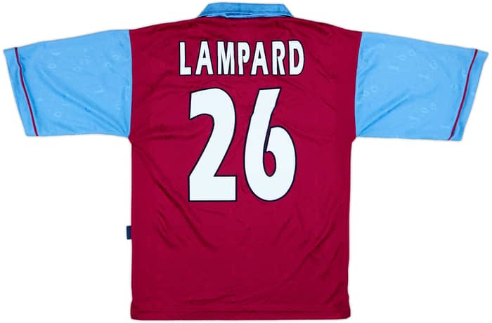 1995-97 West Ham Centenary Home Shirt Lampard #26 - 8/10 - (S)