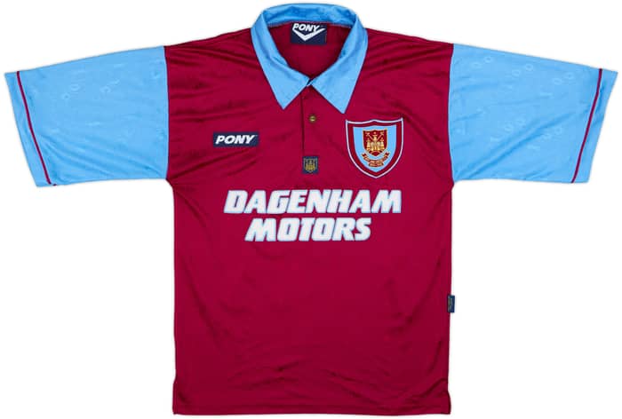 1995-97 West Ham Centenary Home Shirt Lampard #26 - 8/10 - (S)