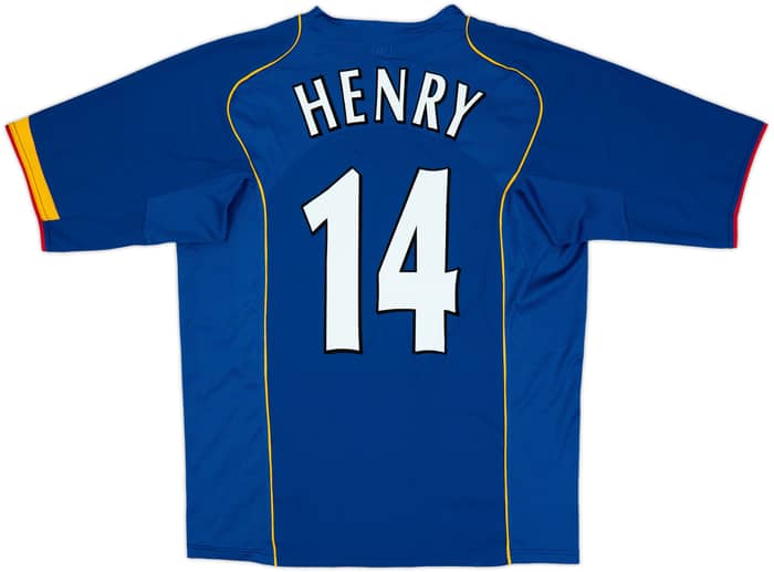 2004-06 Arsenal Away Shirt Henry #14 - 10/10 - (L)