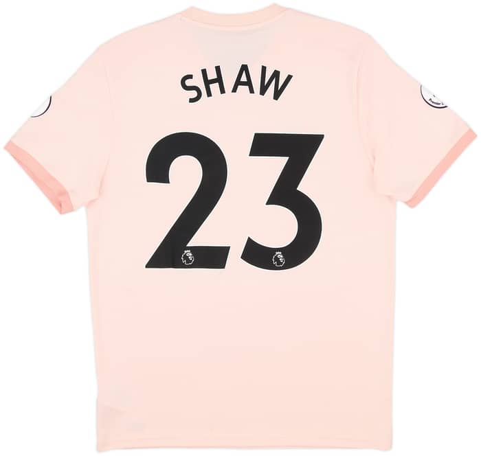 2018-19 Manchester United Away Shirt Shaw #23 - 9/10 - (M)