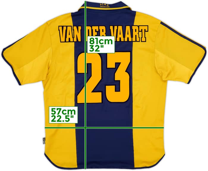 2000-01 Ajax Centenary Away Shirt Van Der Vaart #23 - 6/10 - (L)