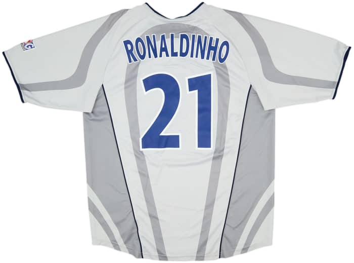 2001-02 Paris Saint-Germain Away Shirt Ronaldinho #21 - 8/10 - (XL)