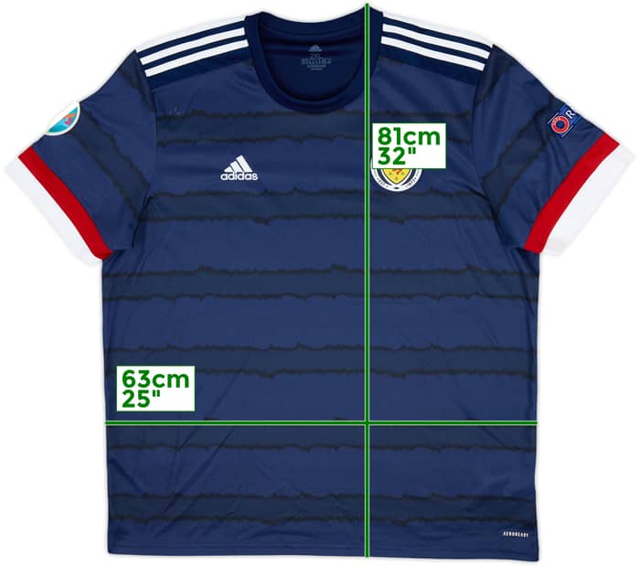 2020-22 Scotland Home Shirt - 6/10 - (XXL)