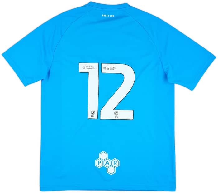2024-25 Preston North End Match Issue Away Shirt #12
