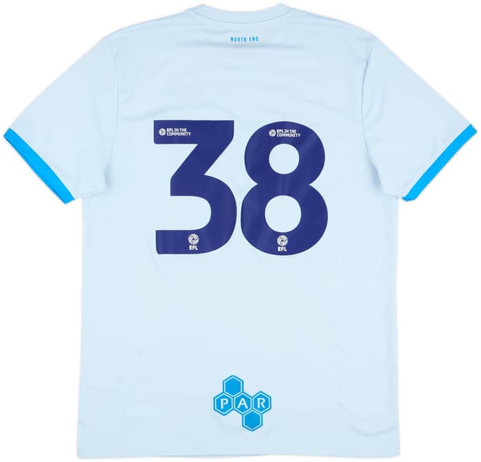 2024-25 Preston North End Match Issue GK Shirt #38