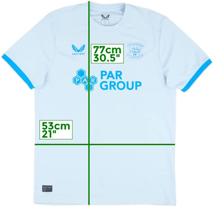 2024-25 Preston North End Match Issue GK Shirt #38