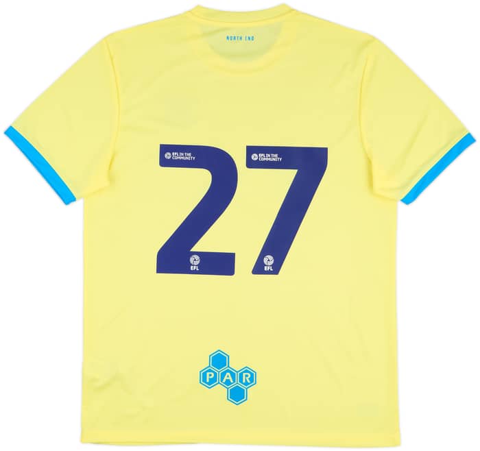2024-25 Preston North End Match Issue GK Shirt #27