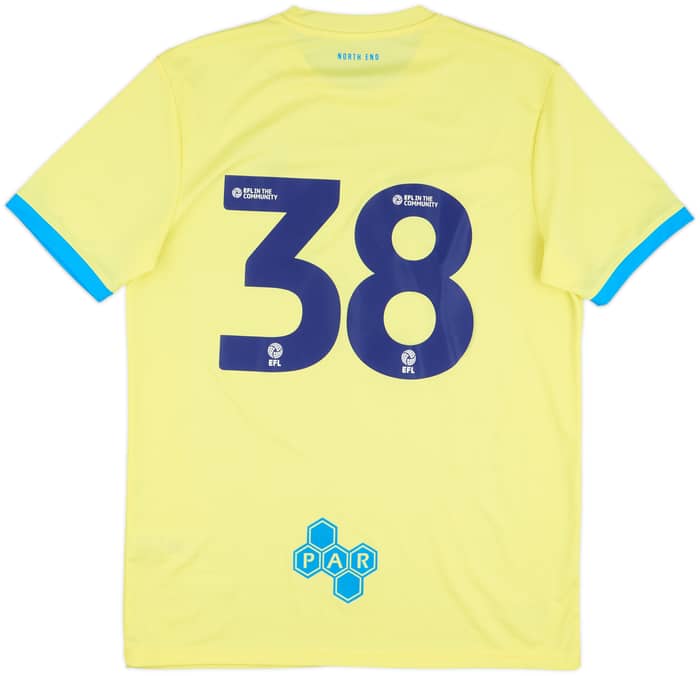 2024-25 Preston North End Match Issue GK Shirt #38