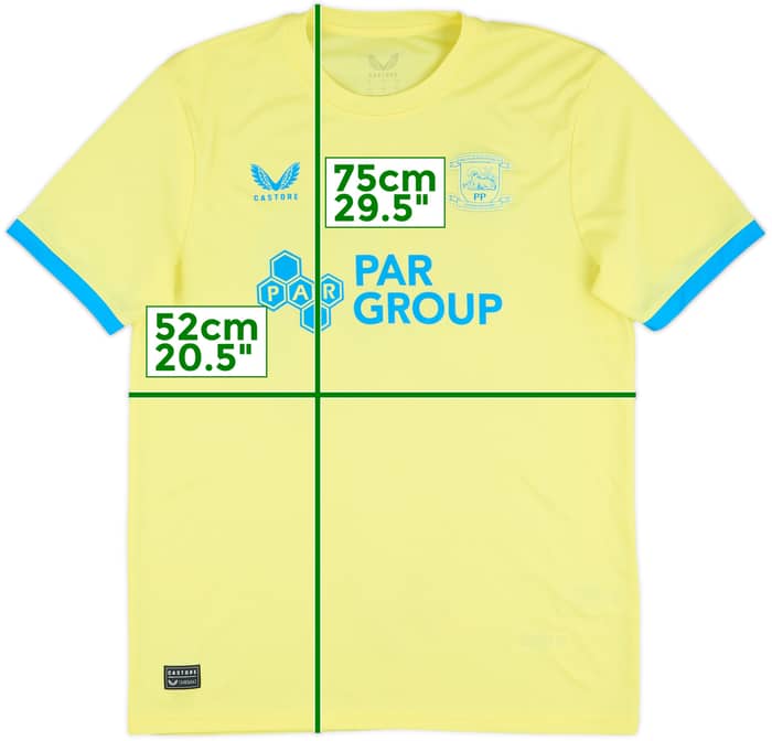 2024-25 Preston North End Match Issue GK Shirt #38