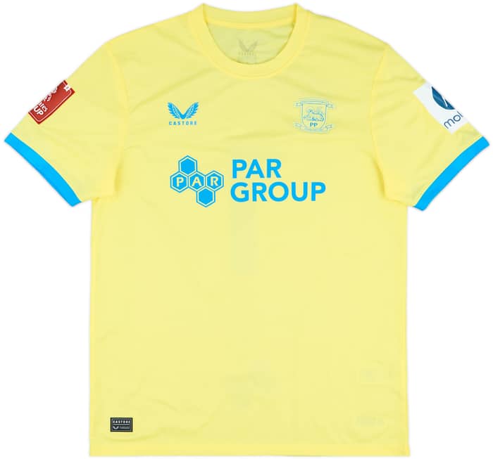 2024-25 Preston North End Match Issue FA Cup GK Shirt Woodman #1