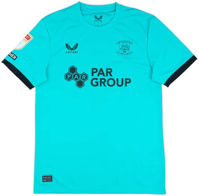 2024-25 Preston North End Match Issue GK Shirt Woodman #1