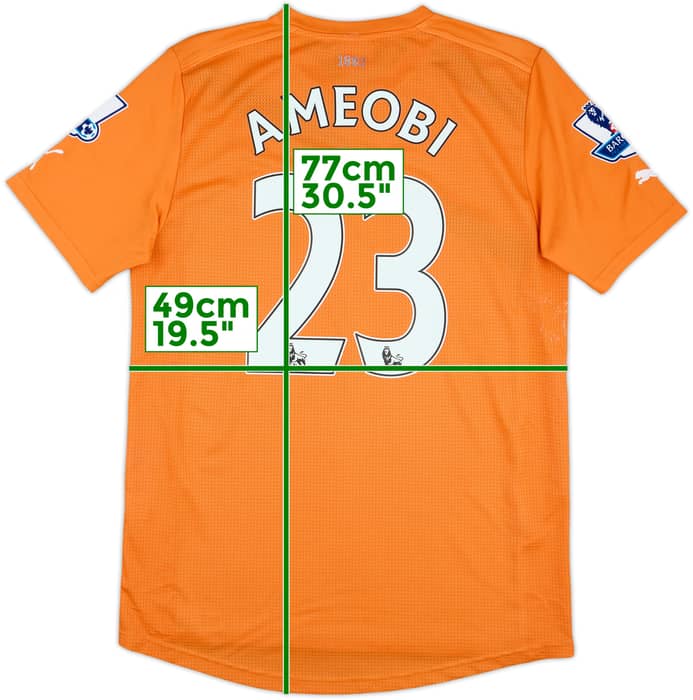 2011-12 Newcastle Away Shirt Ameobi #23 - 9/10 - (S)