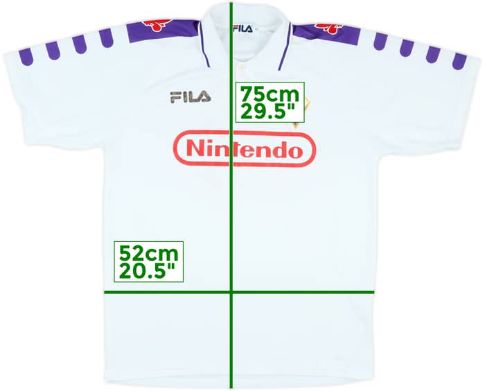 1998-99 Fiorentina Away Shirt #18 - 8/10 - (M)