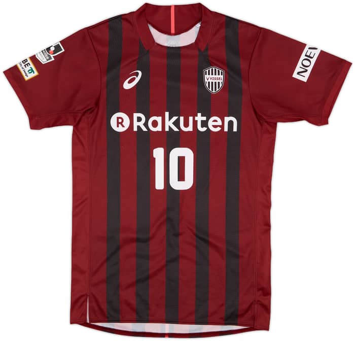2017 Vissel Kobe Home Shirt Podolski #10 - 9/10 - (XL)