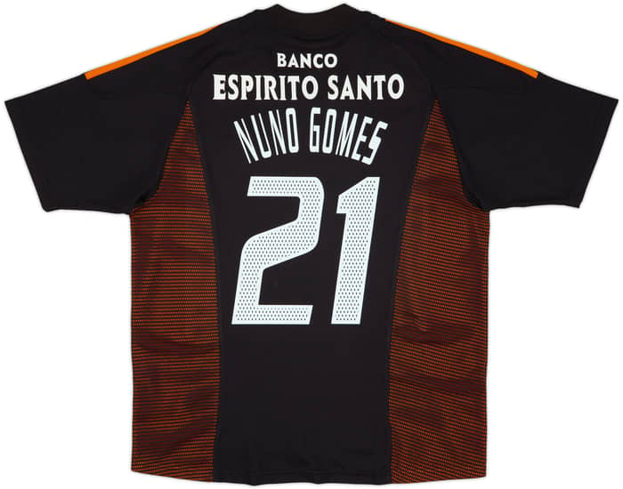 2002-03 Benfica Away Shirt Nuno Gomes #21 - 7/10 - (L)