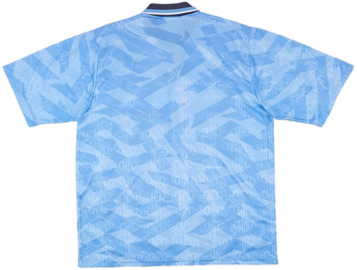 1991-93 Manchester City Home Shirt - 6/10 - (XXL)
