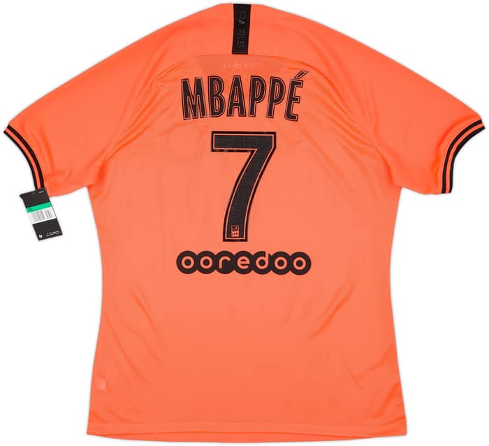 2019-20 Paris Saint-Germain Away Shirt Mbappe #7 (XL)