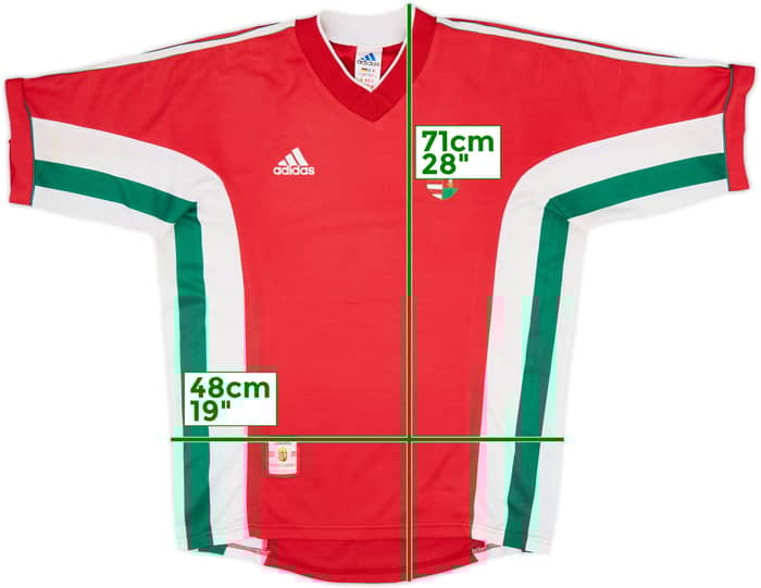 1998-00 Hungary Home Shirt - 7/10 - (S)