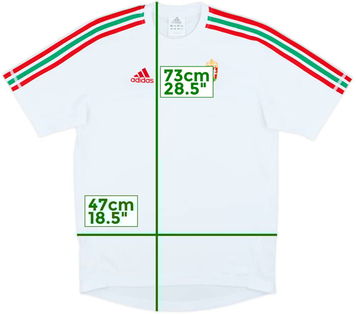 2004-05 Hungary adidas Training Shirt - 8/10 - (S)