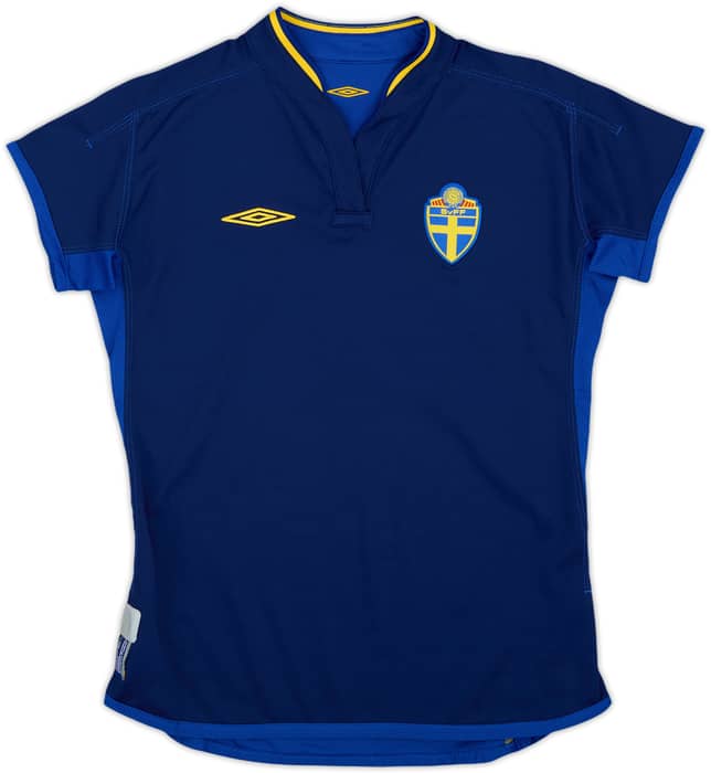 2004-06 Sweden Away Shirt - 8/10 - (Women's S)