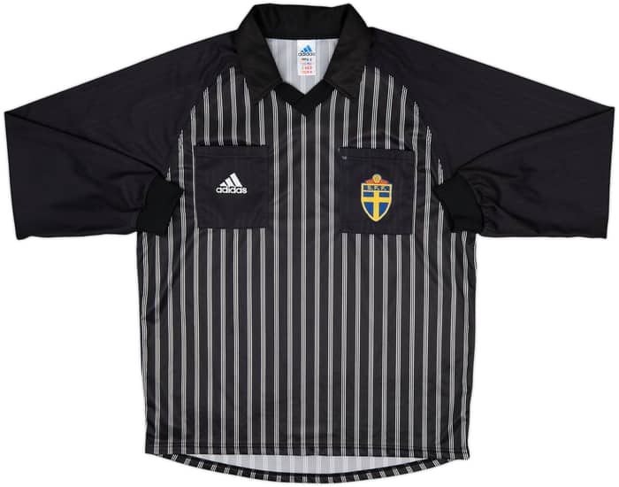 1999-00 Sweden adidas Referee L/S Shirt - 6/10 - (L)