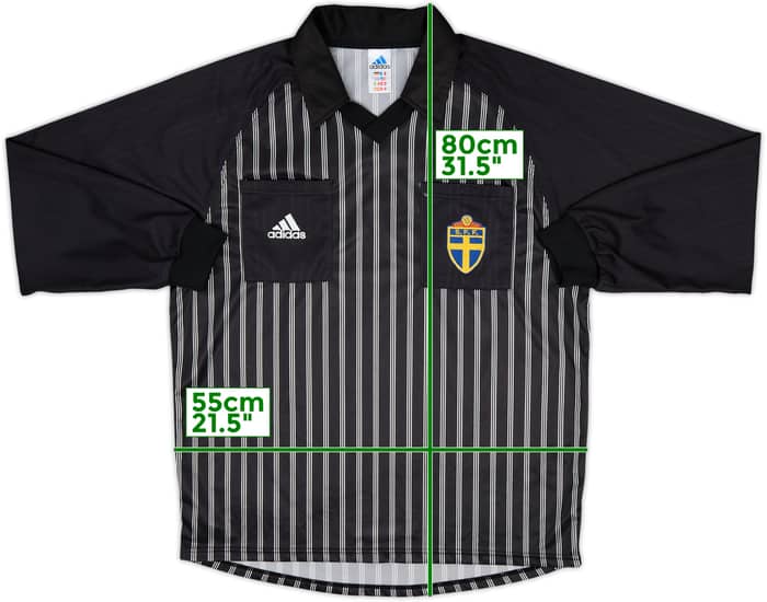 1999-00 Sweden adidas Referee L/S Shirt - 6/10 - (L)