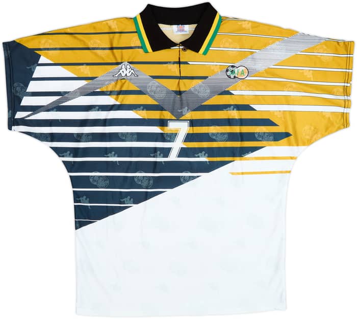 1996-98 South Africa Home Shirt #7 - 8/10 - (XL)