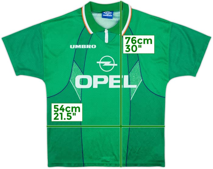 1994-95 Ireland Home Shirt - 7/10 - (L)