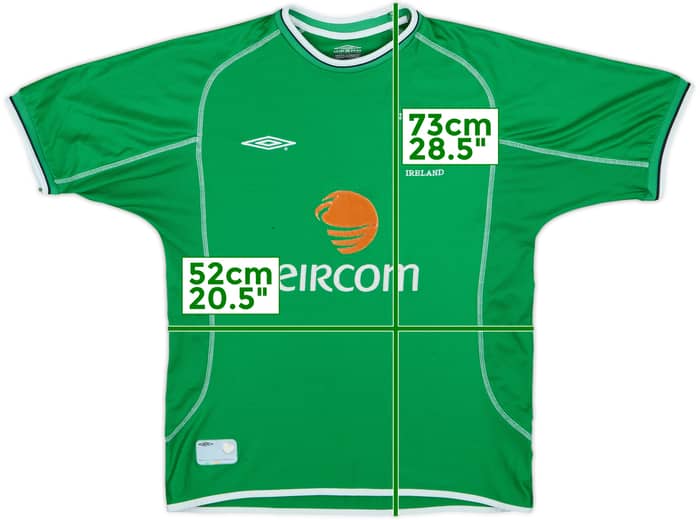 2001-03 Ireland 'World Cup 2002' Home Shirt - 5/10 - (L)