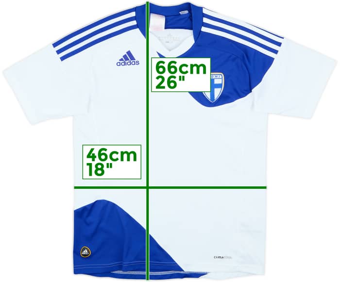 2010-11 Finland Home Shirt - 7/10 - (L.Boys)