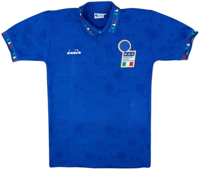 1994 Italy Home Shirt - 9/10 - (L.Boys)