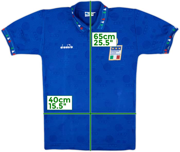 1994 Italy Home Shirt - 9/10 - (L.Boys)