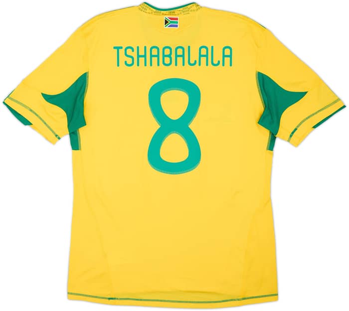 2009-11 South Africa Home Shirt Tshabalala #8 - 7/10 - (L)